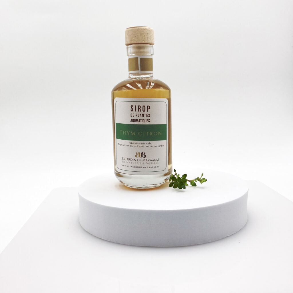 sirop thym citron
