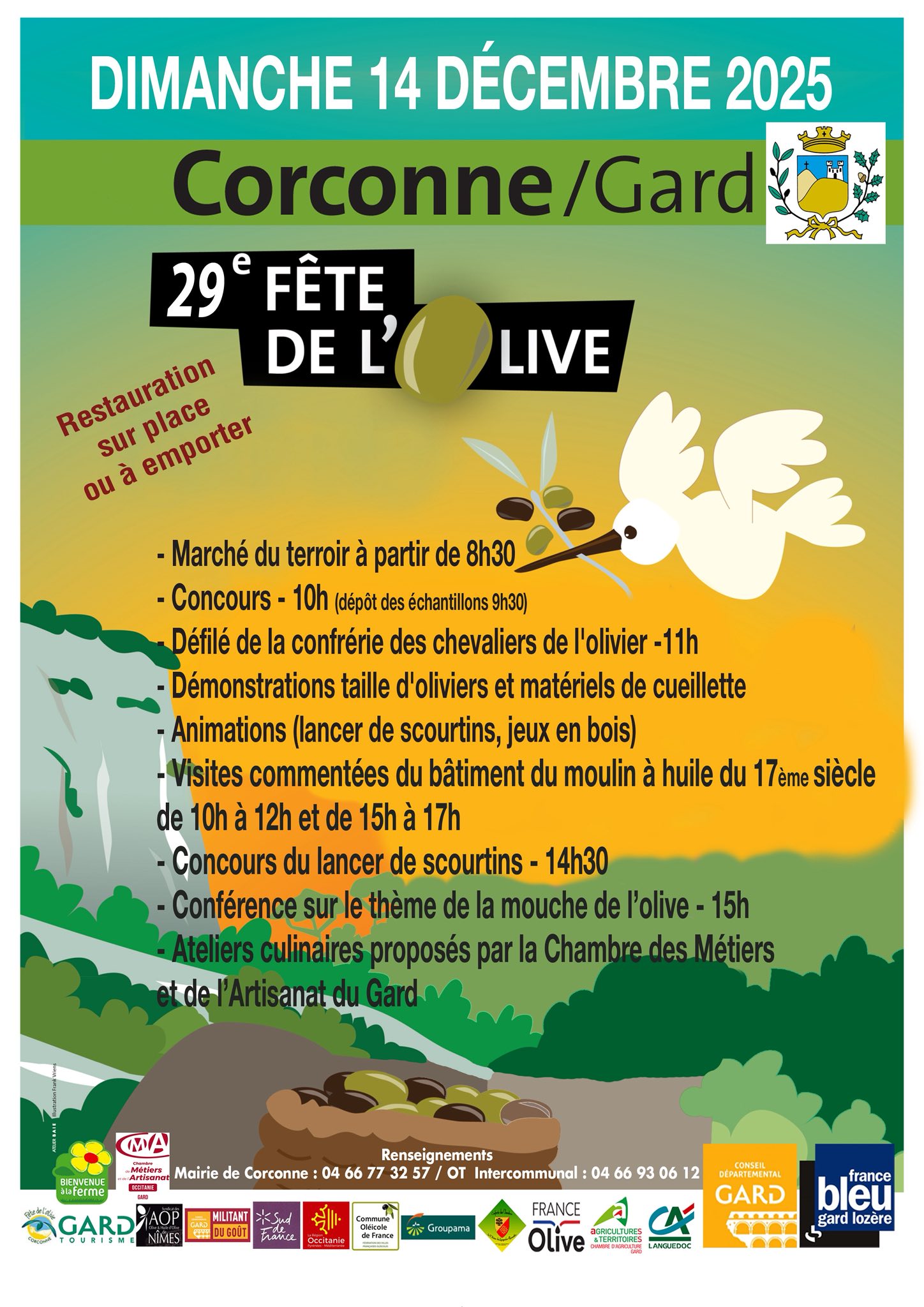 fête de l'Olive Corconne