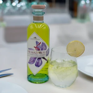 Mazaalaï Gin safran gin bio d exception infusé au safran